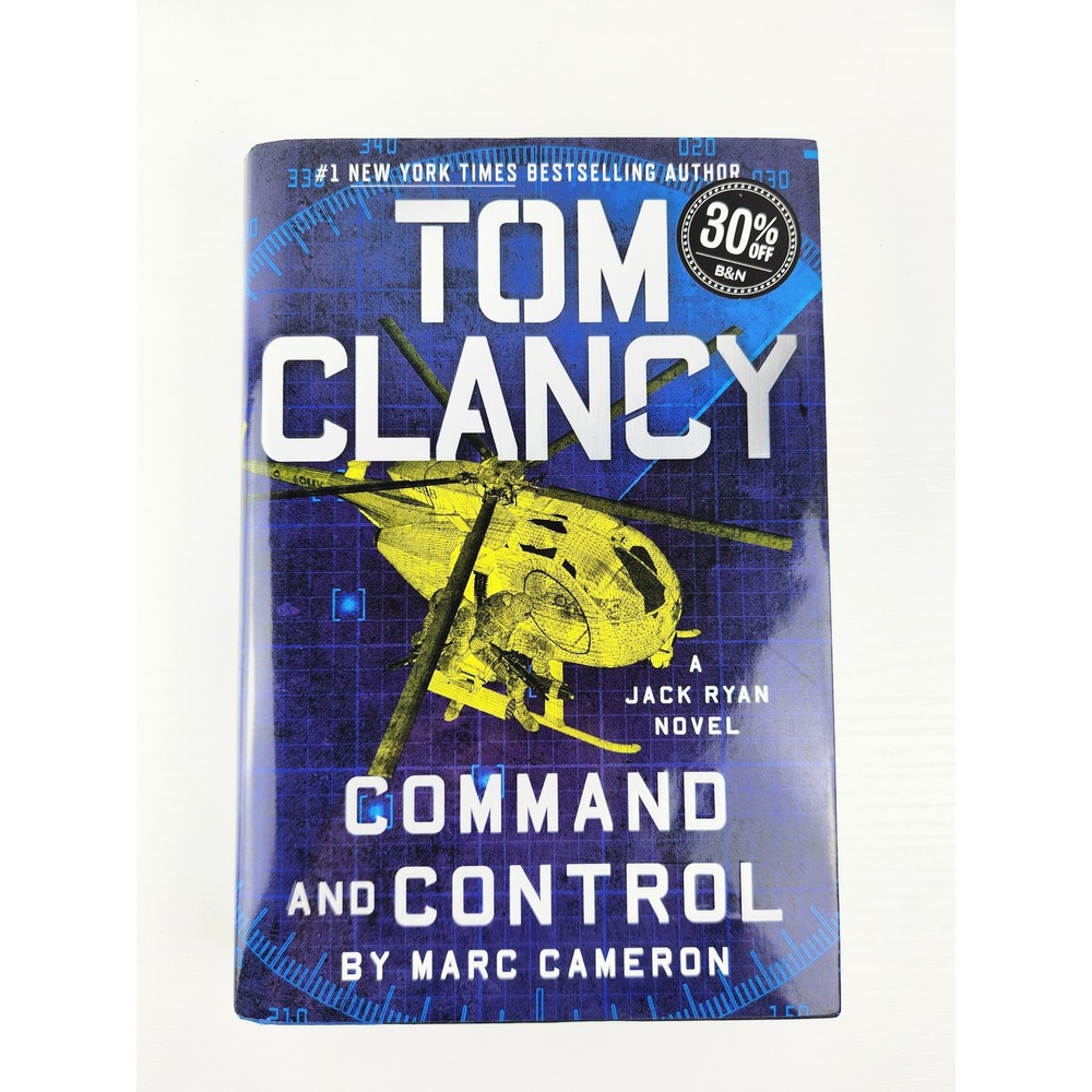 1st Print Tom Clancy Command and Control Marc Cameron Jack Ryan Novel Hardcover